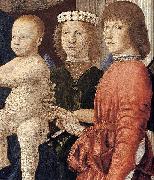 Piero della Francesca Madonna and Child Attended by Angels painting